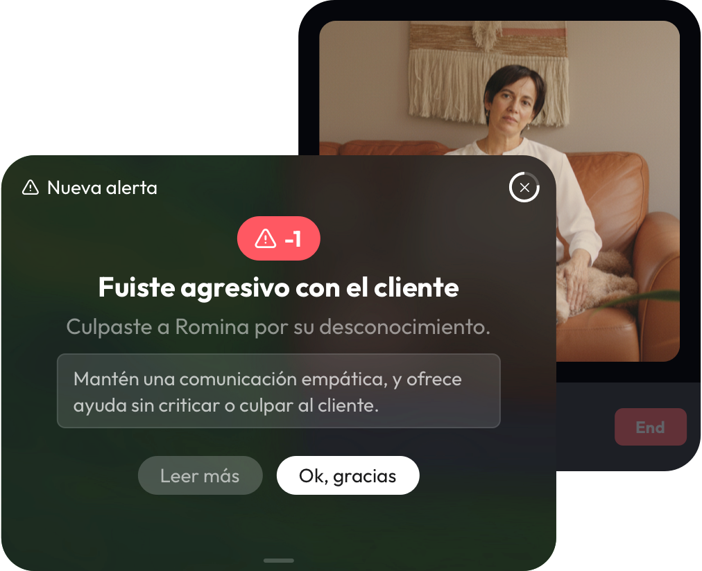 Alertas instantáneas